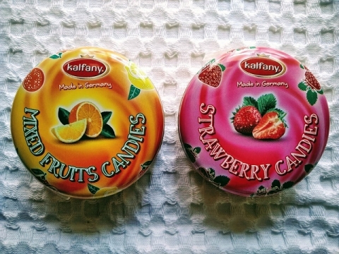 ドイツ製 KALFANY フルーツキャンディー２種１