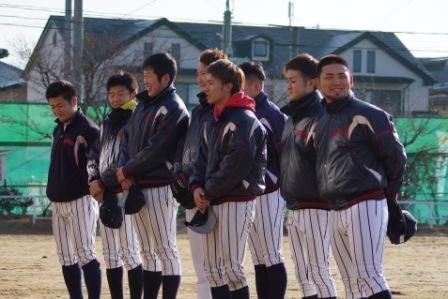 仙台大硬式野球部の皆さんから野球を教わりました がんばれ 旭丘少年野球クラブ