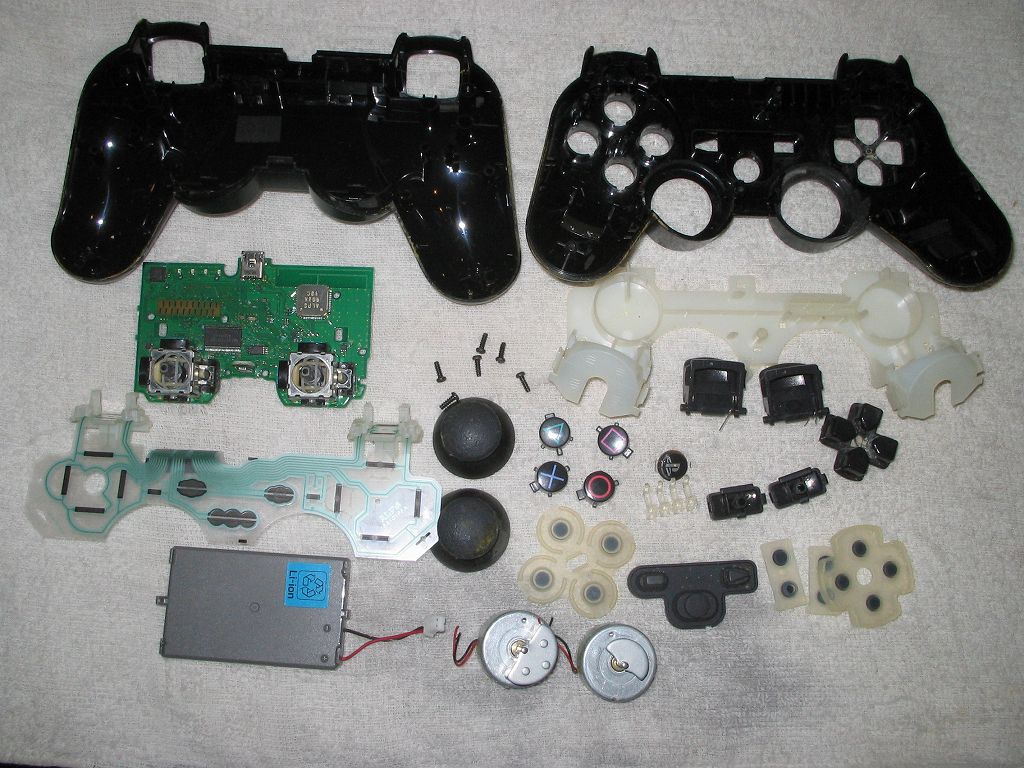 PS3 コントローラーをメンテナンスするため分解してみました その3 | awgs Foundry