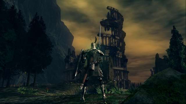 PC 版 DARK SOULS with ARTORIAS OF THE ABYSS EDITION（Prepare To Die Edition） DSfix スクリーンショット、エリア 王家の森庭（Royal Wood）