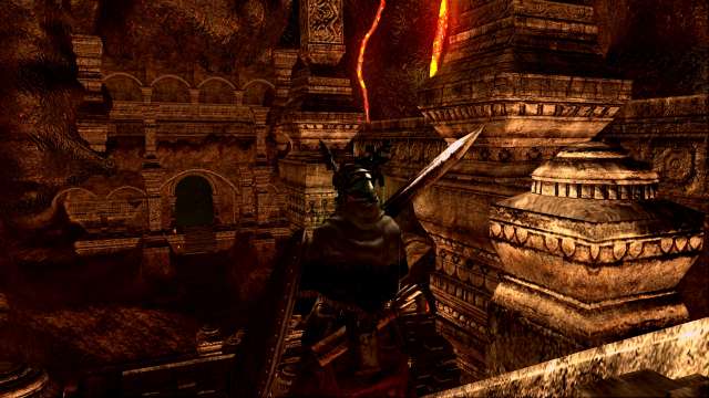 PC 版 DARK SOULS with ARTORIAS OF THE ABYSS EDITION（Prepare To Die Edition） DSfix スクリーンショット、エリア デーモン遺跡（Demon Ruins）