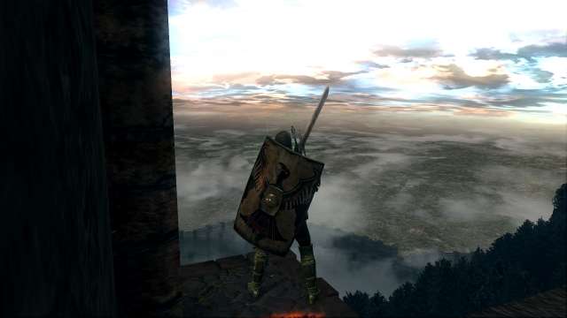 PC 版 DARK SOULS with ARTORIAS OF THE ABYSS EDITION（Prepare To Die Edition） DSfix スクリーンショット、エリア センの古城（Sens Fortress）