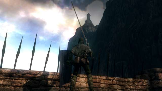 PC 版 DARK SOULS with ARTORIAS OF THE ABYSS EDITION（Prepare To Die Edition） DSfix スクリーンショット、エリア センの古城（Sens Fortress）