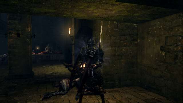 PC 版 DARK SOULS with ARTORIAS OF THE ABYSS EDITION（Prepare To Die Edition） DSfix スクリーンショット、エリア 最下層（Depths） 不死の人食い女