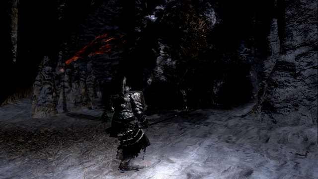 PC 版 DARK SOULS with ARTORIAS OF THE ABYSS EDITION（Prepare To Die Edition） DSfix スクリーンショット、エリア 巨人墓場（Tomb of the Giant） エリアボス 墓王ニト戦