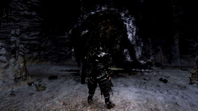 PC 版 DARK SOULS with ARTORIAS OF THE ABYSS EDITION（Prepare To Die Edition） DSfix スクリーンショット、エリア 巨人墓場（Tomb of the Giant） エリアボス 墓王ニト 撃破