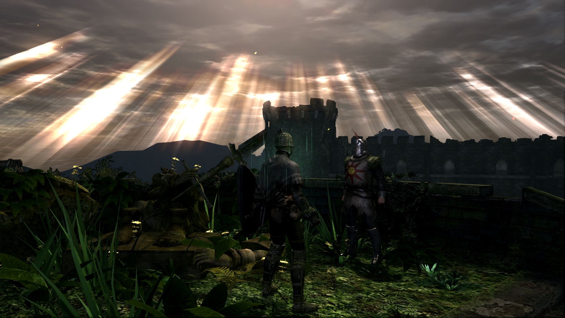 Pc版 Dark Souls で Dsfix を使ってプレイ中に保存したスクリーンショットを公開します 城下不死街 城下不死教区編 Awgs Foundry