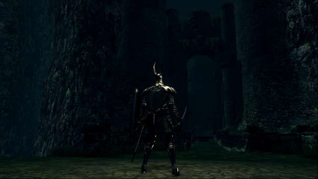PC 版 DARK SOULS with ARTORIAS OF THE ABYSS EDITION（Prepare To Die Edition） DSfix スクリーンショット、エリア 飛竜の谷（Valley-of-Drakes）