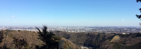 高尾山展望台