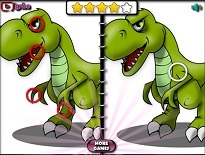 恐竜の間違い探しゲーム Dinosaur Spot The Difference ひといきゲーム 無料ブラウザゲーム フラッシュゲーム