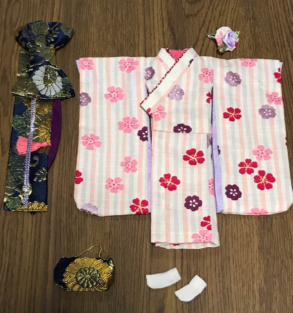 リカちゃんの着物 Doll clothes - kimono- - Doll clothes