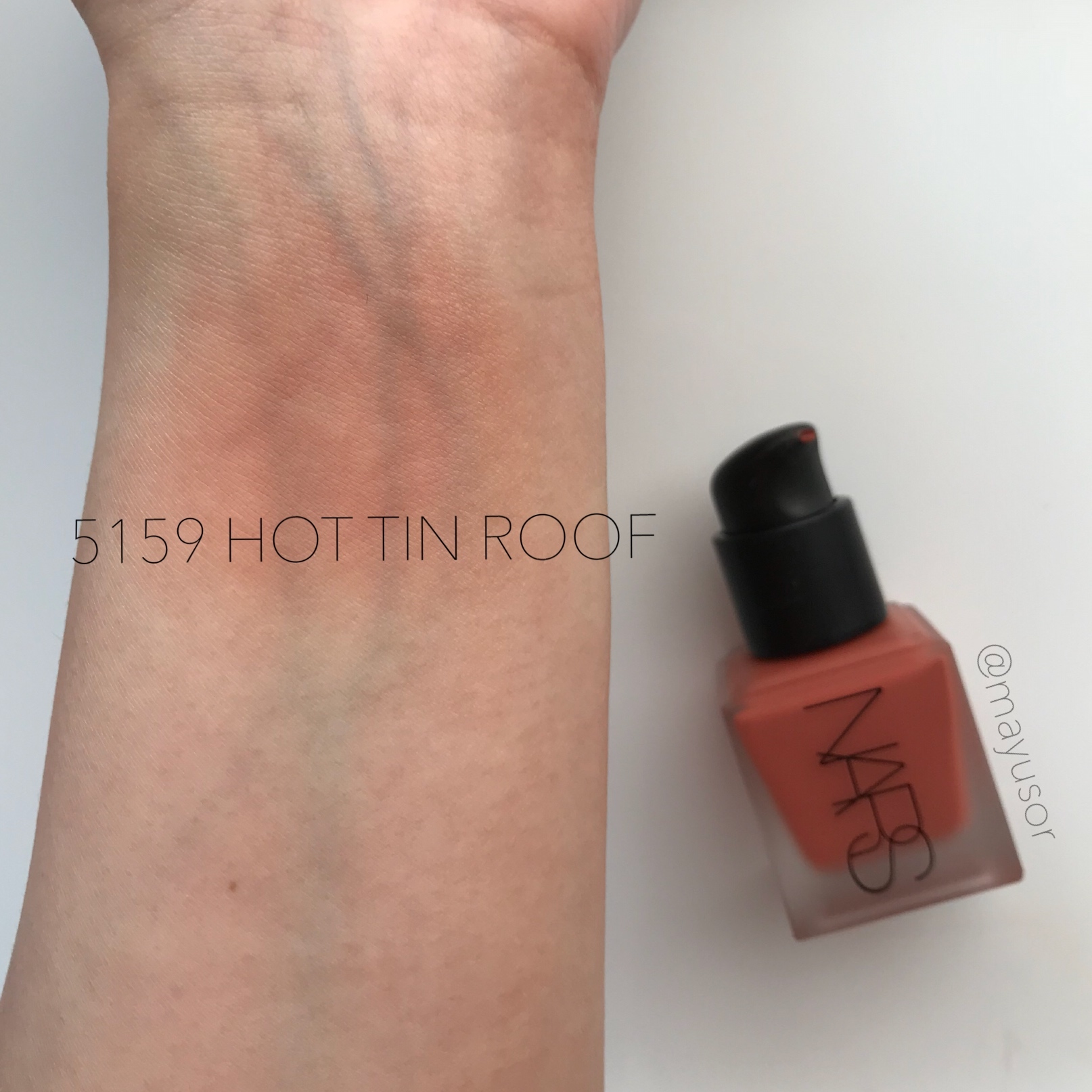NARS リキッドブラッシュ#5159 HOT TIN ROOF - mayusor