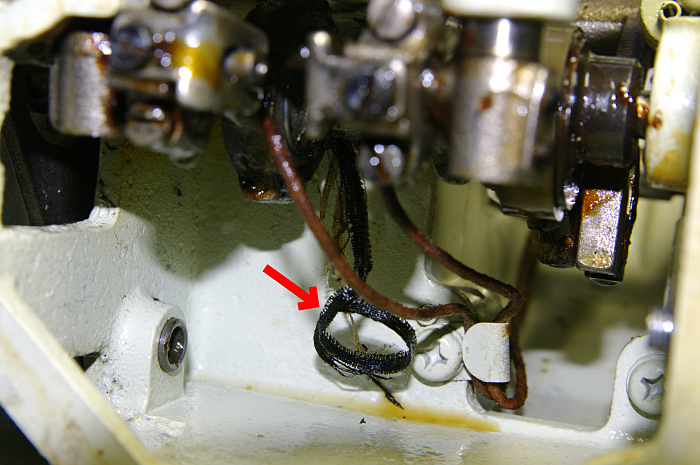 ベビーロック EF-405 3本糸ロックミシン 復活整備 | ミシンとでんしゃ