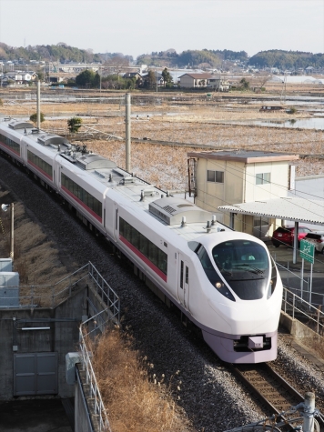 JR常磐線 E657系 特急 ひたち6号【土浦運輸区付近】