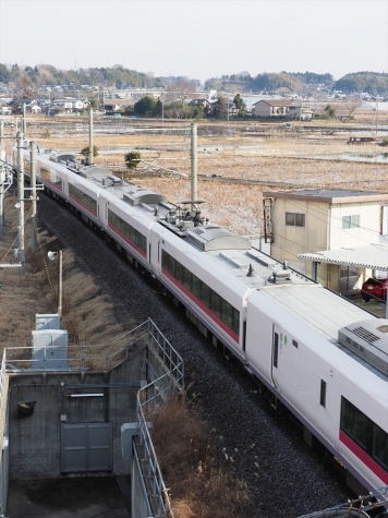 JR常磐線 E657系 特急 ひたち6号【土浦運輸区付近】