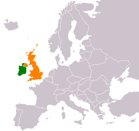 現代のアイルランドとイギリス