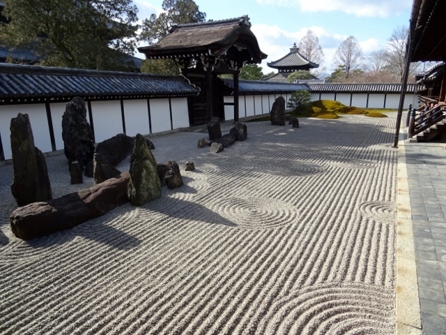 東福寺　書院の庭