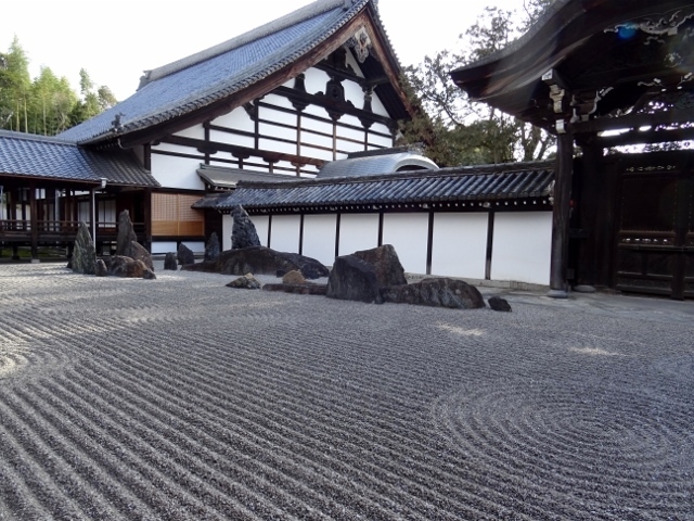 東福寺　書院から見た庭